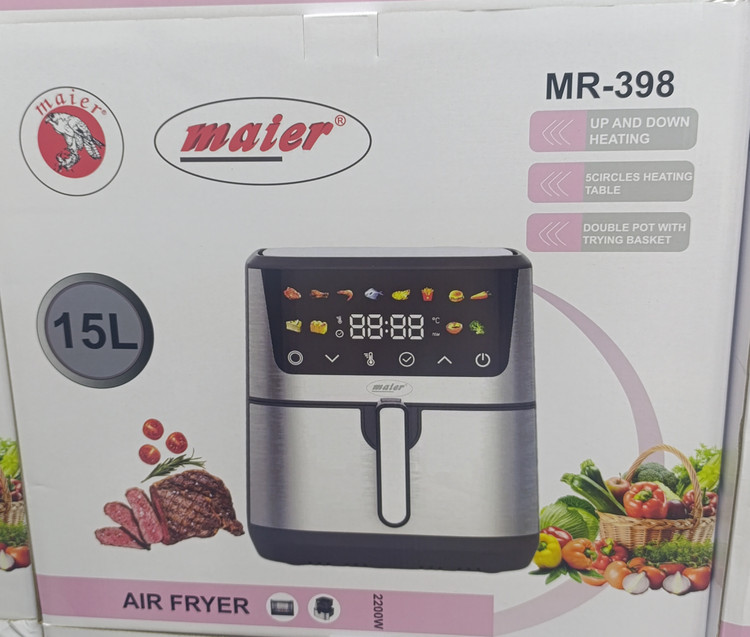سرخ کن بدون روغن مایر مدل MR-398 ظرفیت 15 لیتری