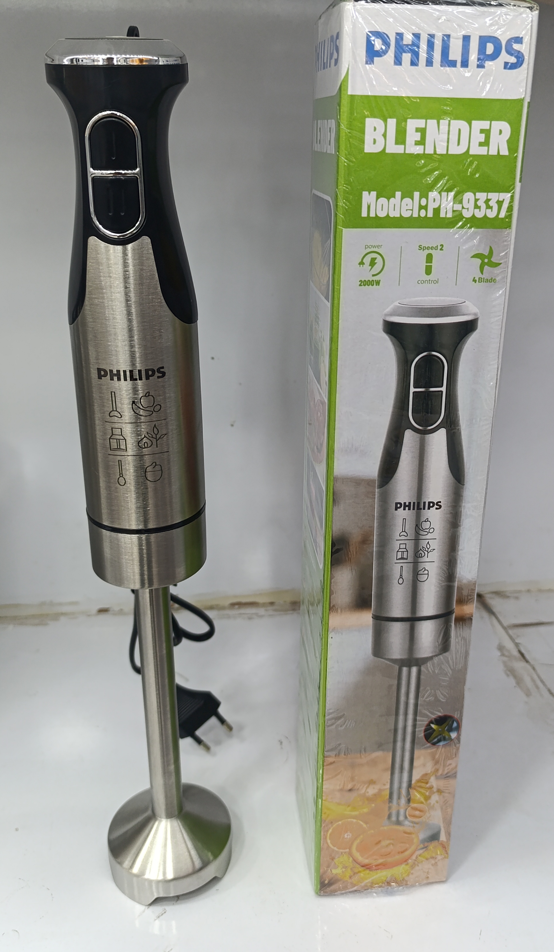 گوشتکوب برقی تک کاره فیلیپس تیغه طلایی مدل PH-9337