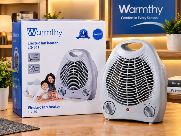بخاری فن دار برقی warmthy مدل LQ_501