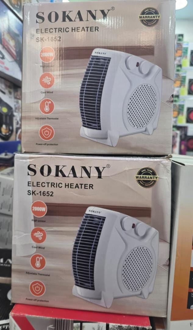 بخاری برقی فن دار سوکانی مدل SK-1652