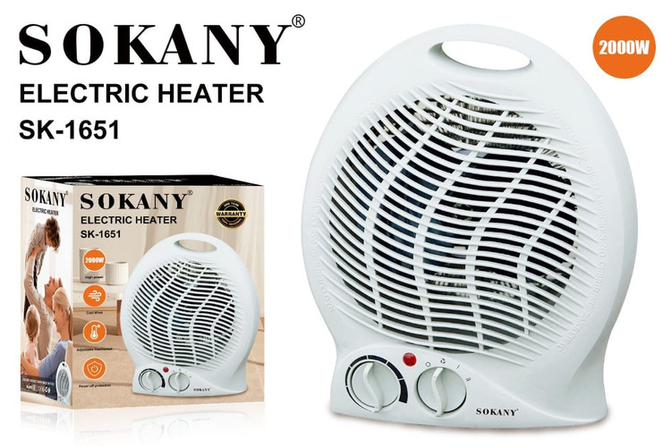بخاری برقی فن دار سوکانی مدل SK-1651